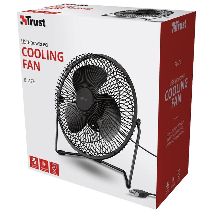 Trust Ventola Usb Blaze Usb-Powered Cooling Fan