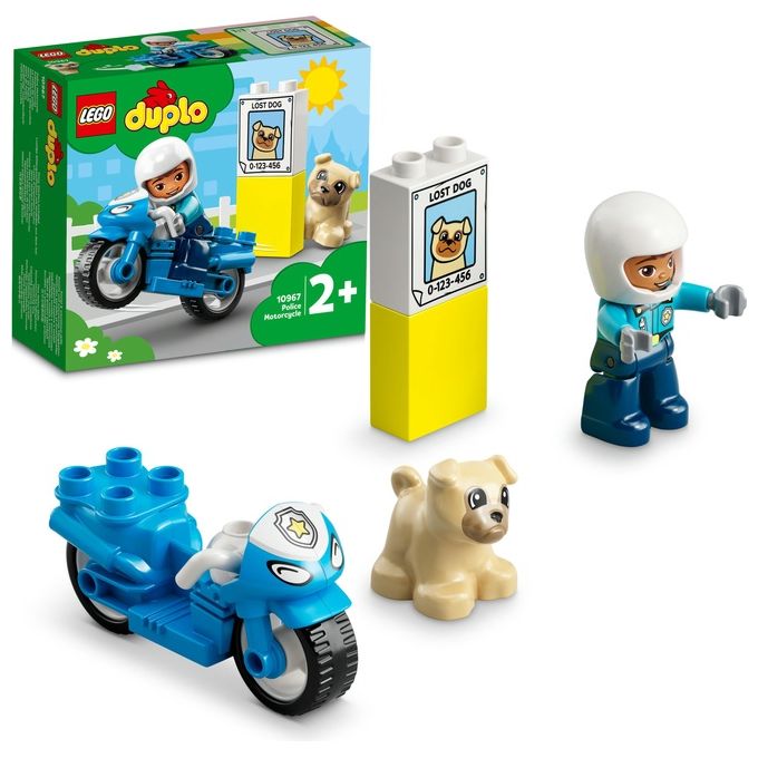 LEGO Duplo Town Moto della Polizia