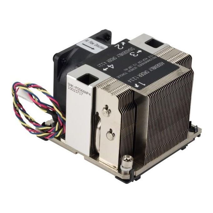 Supermicro SNK-P0068AP4 CPU Cooler Intel LGA 3647 Square Active 2U