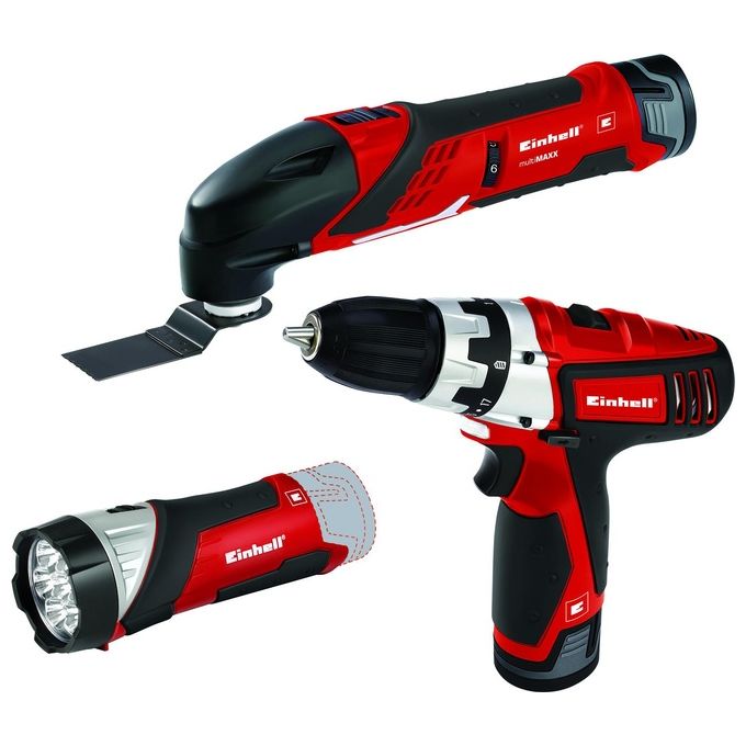 Einhell Set Utensili A Batteria Te-Tk12Li