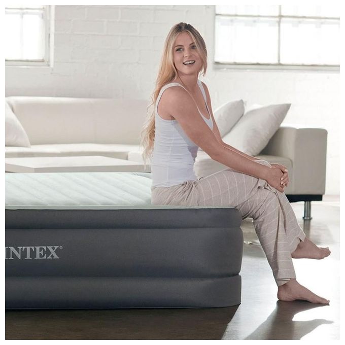 Intex 64902ND Materasso Dura-Beam PremAire Singolo Autogonfiante 99x191x46 cm Singolo Versione 2023