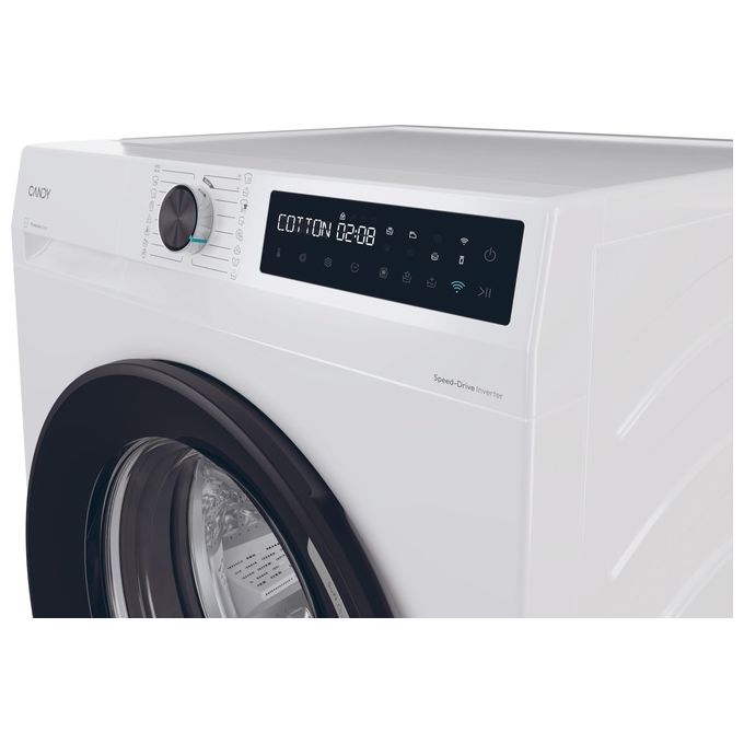 Candy BR 48B6-S ProWash 500 Lavatrice Frontale 8 Kg 1400 rpm Classe A Wi-Fi Inverter 16 Programmi (85x60x53 cm) colore Bianco
