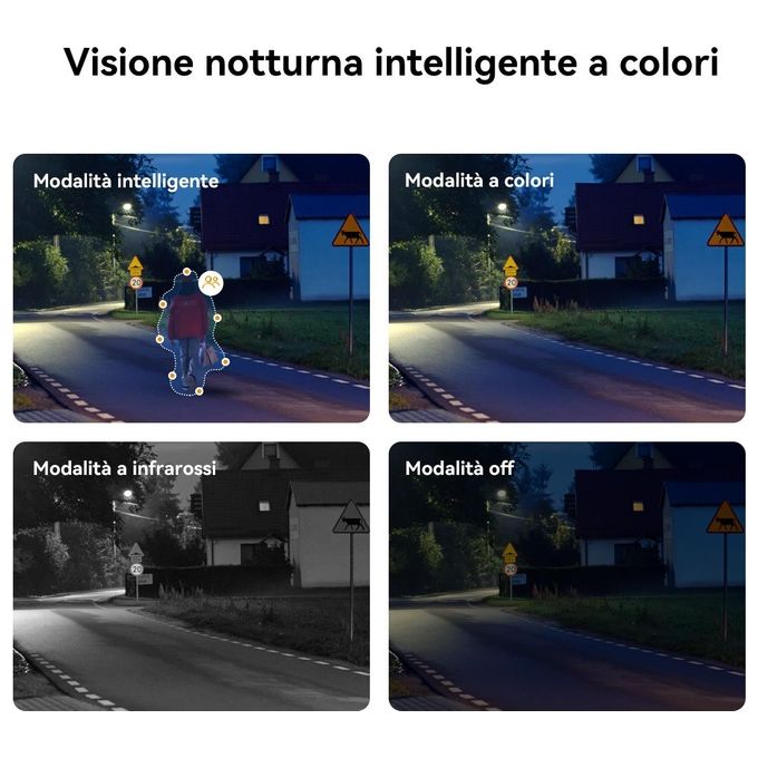 Imou Cell PT Solar Kit Cupola Telecamera di Sicurezza IP Esterno 2304x1296 Pixel Parete