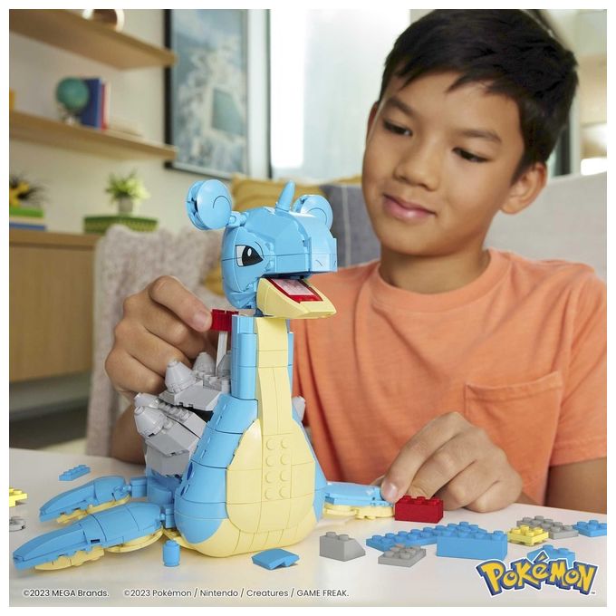 Mega Bloks Costruzioni Pokemon Lapras con Movimento