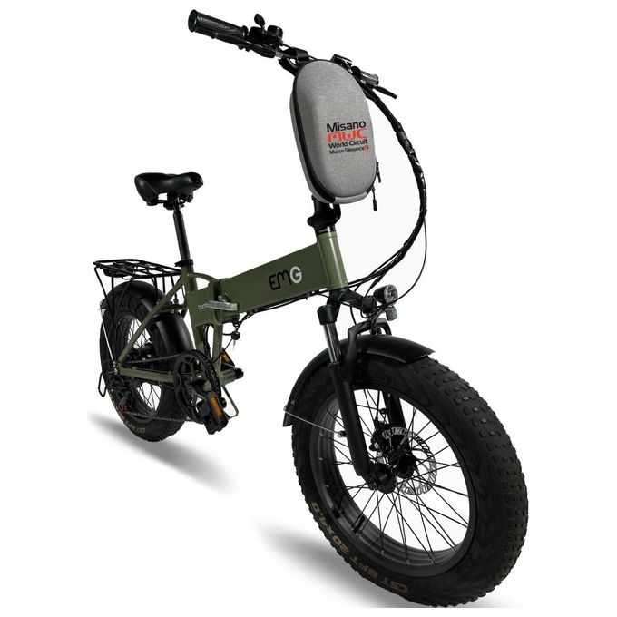 Emg E-Asy Bag Ub-01 Grey Borsa Semi-Rigida per Monopattini Elettrici e Biciclette