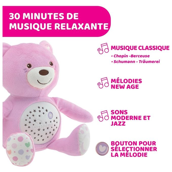 Chicco 08015.100 First Dreams Orsacchiotto Rosa