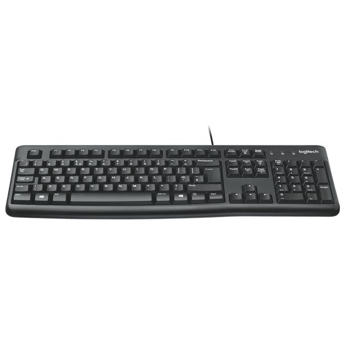 Logitech K120 Tastiera Usb Qwerty International EEr Nero