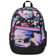Seven Zaino Scuola Advanced Mark On Girl Nero Fucsia