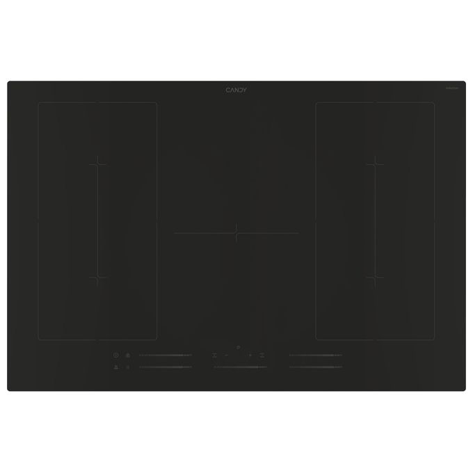 Candy CIFS85MCTT-1 Piano Cottura a Induzione Nero da Incasso 77cm 5 Zone