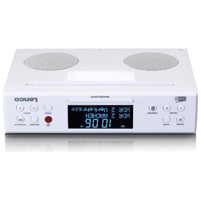 Lenco KCR-190 Radio CD Bluetooth Bianco