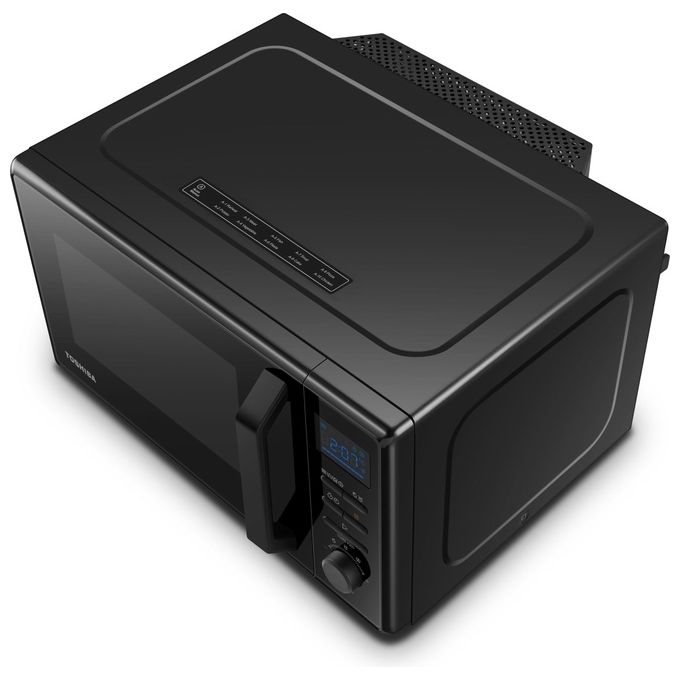 Toshiba MV-AC25TBK Forno a Microonde Capacita' 25 Litri Potenza 900W con Grill 1100 W colore Nero