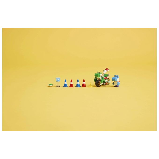 LEGO Set Moto Yoshi 72031 Mario Kart Super Mario in Edizione Esclusiva per Appassionati di Costruzioni Creative