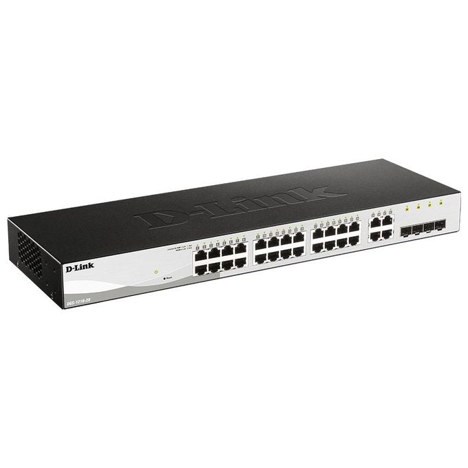 D-link Switch 28 Pt 10-100-1000+4 Minigbi