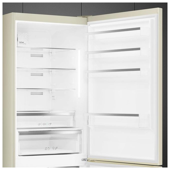 Smeg FC48MDNE Frigorifero Combinato Classe Energetica E 481 Litri Beige
