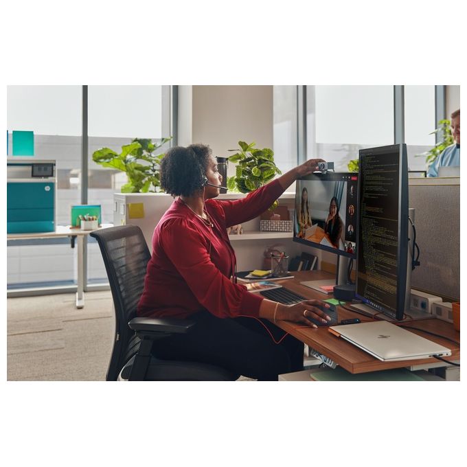 HP POLY Cuffie Stereo Blackwire 3325 con Connettore USB-C  Spina da 3.5mm con Adattatore USB-C-A