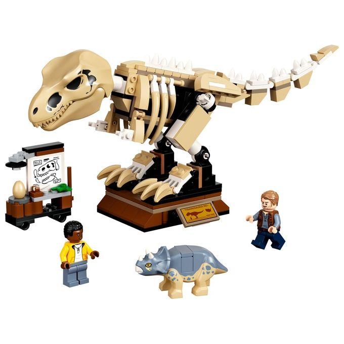 LEGO Jurassic World T. Rex Dinosaur Fossil Exhibition