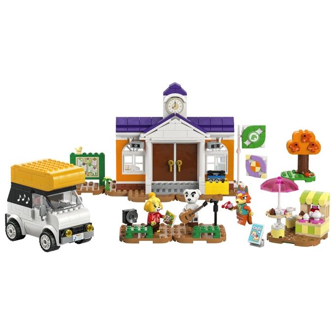 Lego Animal Crossing Concerto in Piazza con K.k.