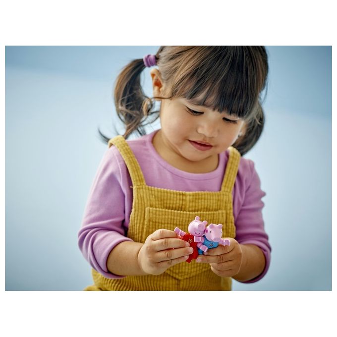 LEGO DUPLO Il Giardino e la Casa sull'Albero di Peppa Pig Giochi Educativi per Bambine e Bambini da 2 Anni Playset Creativo con Personaggi e Accessori Giocattolo Idea Regalo di Compleanno 10431