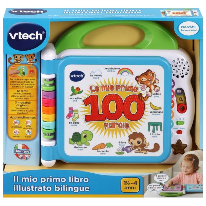 VTech Il Mio Primo Libro Illustrato Le Mie Prime 100 Parole