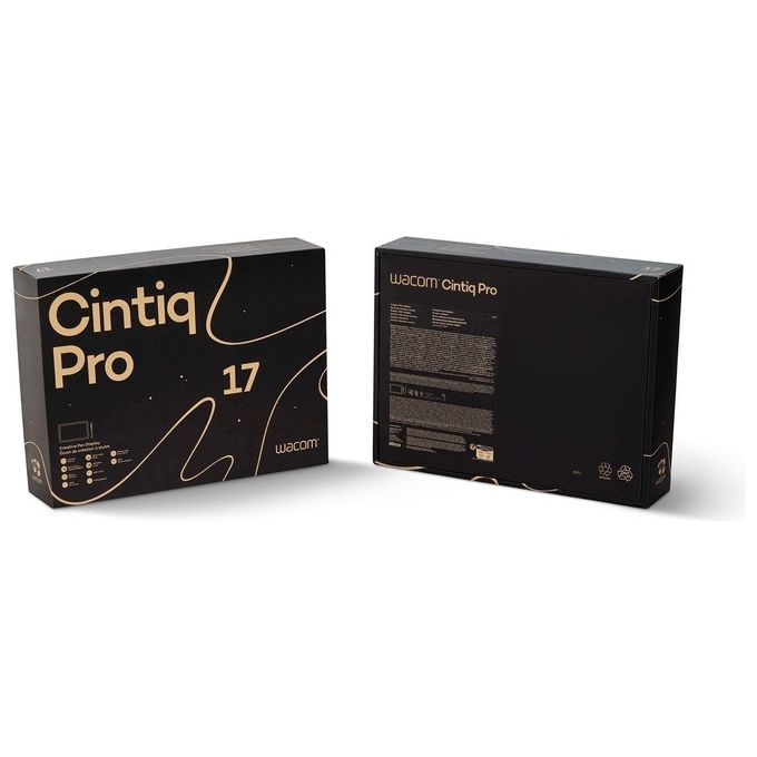 Wacom Cintiq Pro 17 Tavoletta Grafica Nero 382x215mm USB