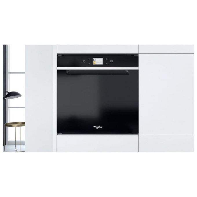 Whirlpool W9I OM2 4S1 H Forno Elettrico Multifunzione da Incasso Capacita' 73 Litri Classe Energetica A+ 8 Programmi Tecnologia 6° SENSO 59,5 cm Nero-Acciaio Inossidabile