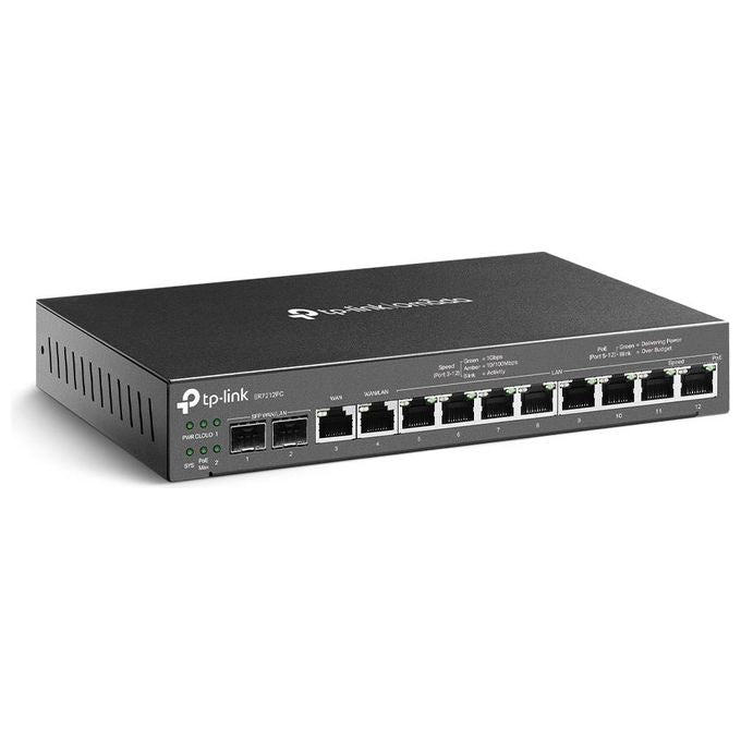 TP-Link ER7212PC Router Cablato Gigabit Ethernet Nero