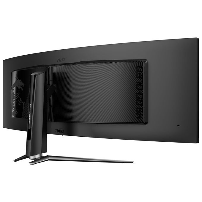 MSI MPG 491CQP QD-OLED Monitor Gaming Curvo 49'' OLED Quantum Dot DQHD (5120x1440) 144Hz - 003ms 99% DCI-P3 ΔE≤2 DisplayHDR True Black 400 KVM RGB DP 1.4a HDMI 2.1 USB Type-C