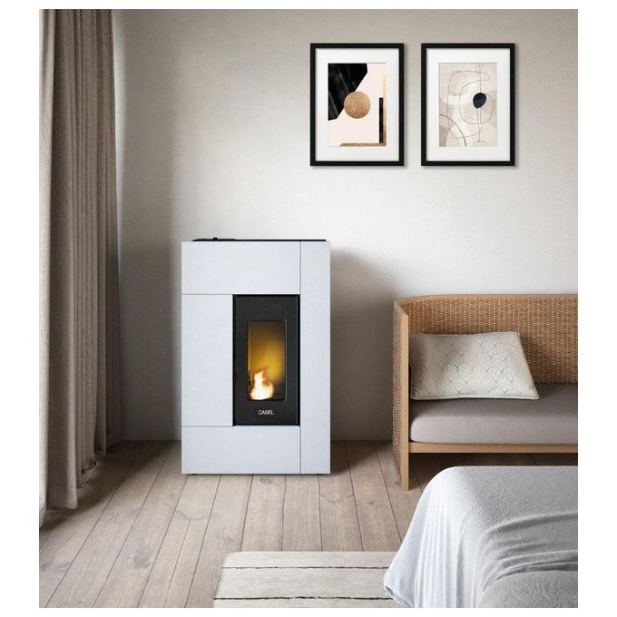 Cadel Spirit3 Stufa a Pellet Bianco