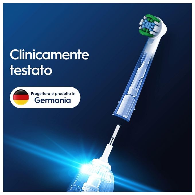 Oral-B Precision Clean Testine Spazzolino Elettrico Confezione da 3 Testine di Ricambio