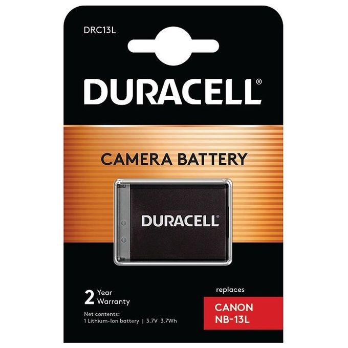 Duracell Batteria Li-Ion 1010mAh per Canon NB-13L