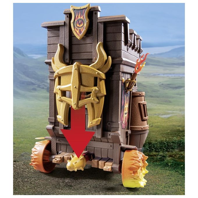 Playmobil Carro d'Assalto con Cannone Novelmore