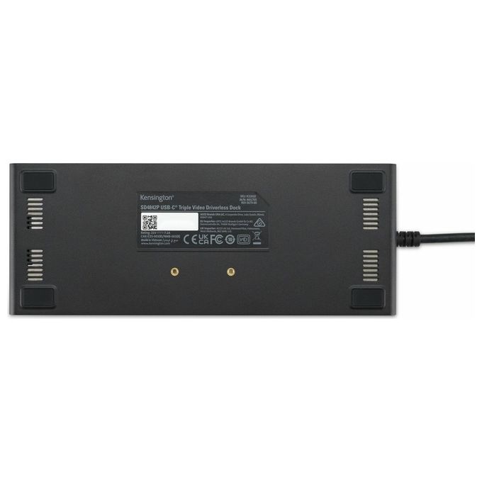 Kensington SD4842P Docking USB-C con Triplo Video