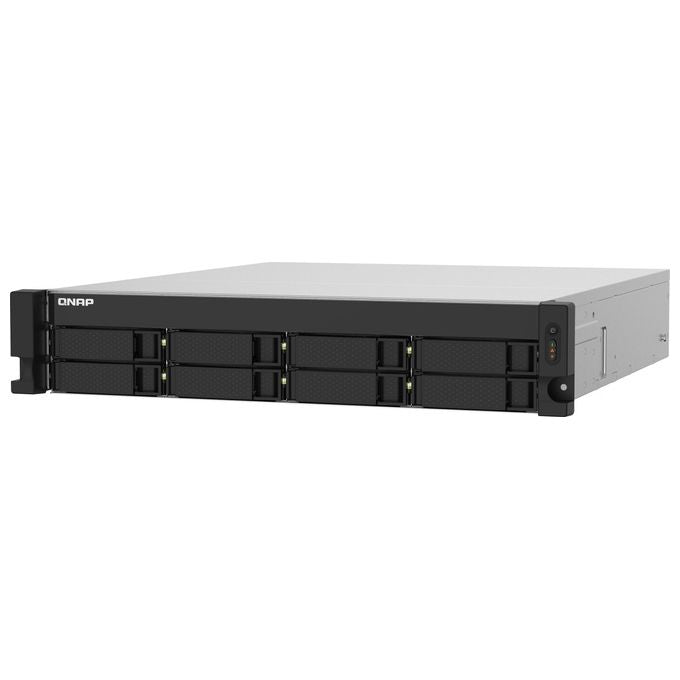Qnap S-832PXU AL324 Collegamento Ethernet Lan Armadio 2U Nero Nas