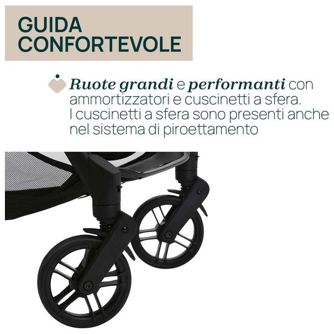 Chicco Passeggino 4 Ruote Goody Xplus Pearl Grey