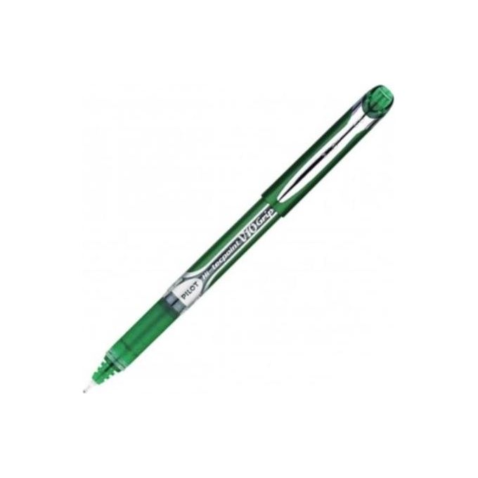 Pilot Confezione 12 Penne Roller Hi-Tecpoint V10 Verde