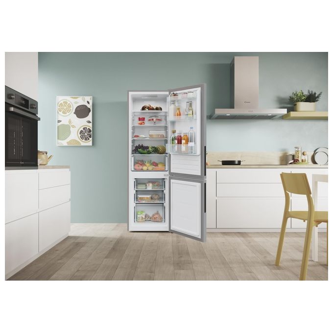 [ComeNuovo] Candy CTC3L715ES11 Frigorifero combinato a libera Installazione 260 Litri Classe E Statico Argento