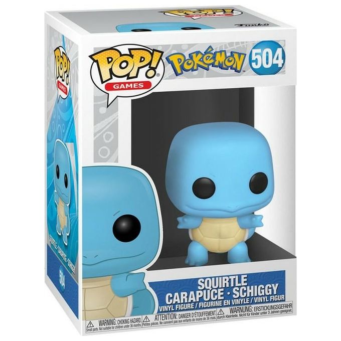 Funko 50402 Pop! Games Pokemon Squirtle 504