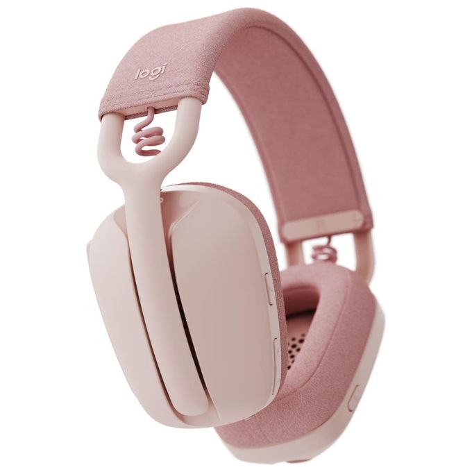 Logitech Zone Vibe 100 Auricolare Wireless a Padiglione Musica e Chiamate Bluetooth Rosa