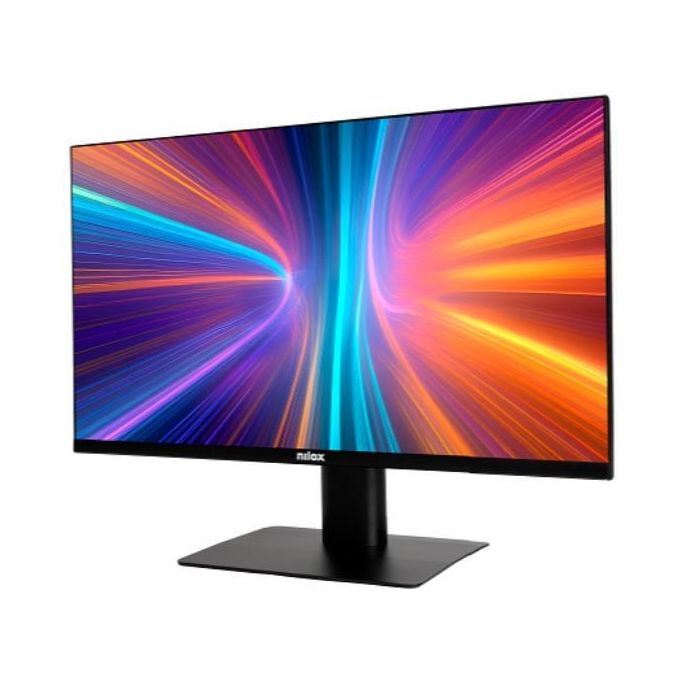 Nilox Monitor NXM22FHD11 FullHD 22 Pollici, Frequenza 75Hz, Tempo di Risposta 5ms, Ingressi HDMI e VGA, Monitor PC con Retroilluminazione LED e Angolo di Visione 178°