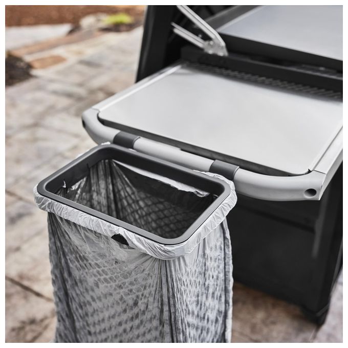 Weber Kit Organize Appendibile per Piastre Premium Slate 76 cm