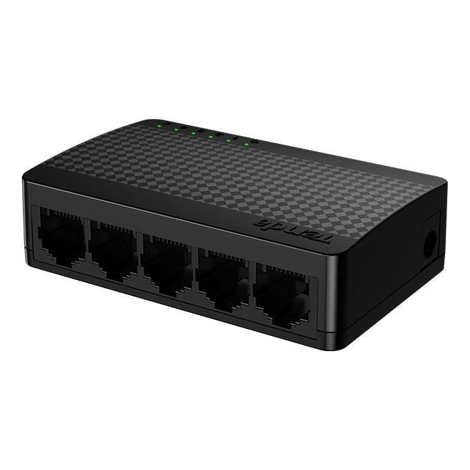 Tenda SG105M Switch di Rete 5 Porte Gigabit Ethernet 10-100-1000 Nero