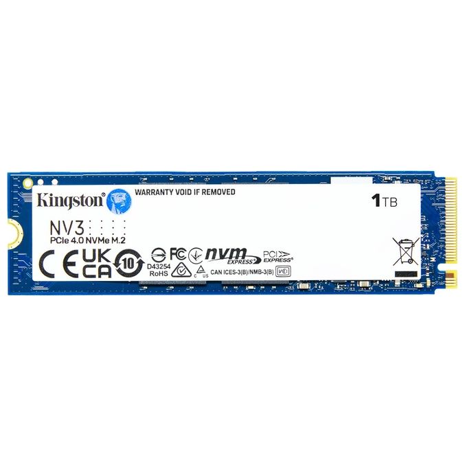 Kingston Technology 1000Gb NV3 M.2 2280 NVMe SSD