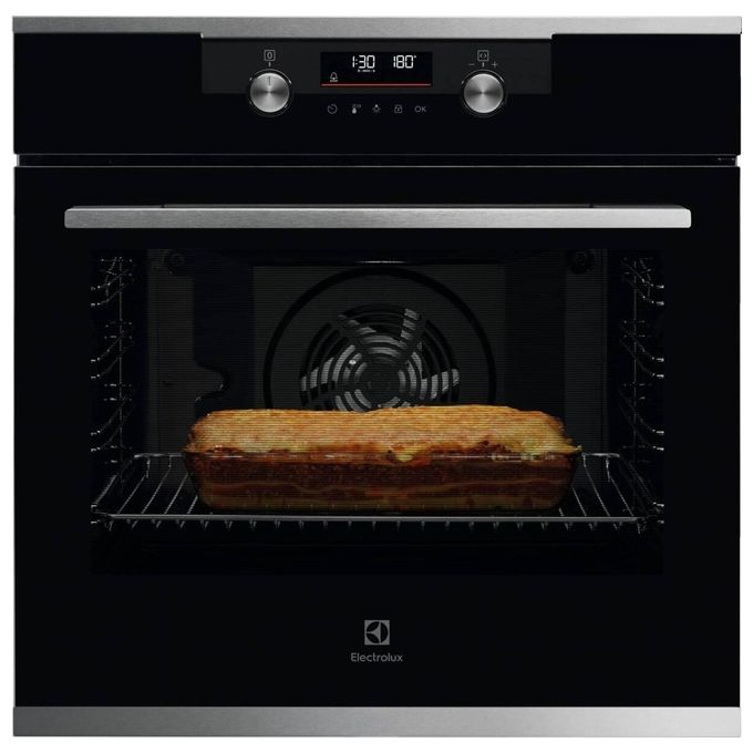 Electrolux KOFDP76X Forno da incasso elettrico Multifunzione Pirolitico 72 Litri Cottura Multilivello Classe A+