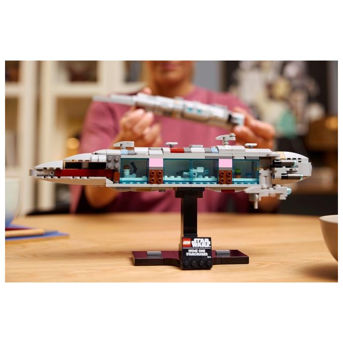 LEGO Star Wars 75405 - Home One Starcruiser, Set da Costruzione con Sala Comando, Hangar e Minifigure, Eta' 10+