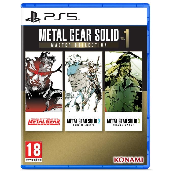Konami Metal Gear Solid Master Collection Vol. 1 Collezione Inglese per PlayStation 5