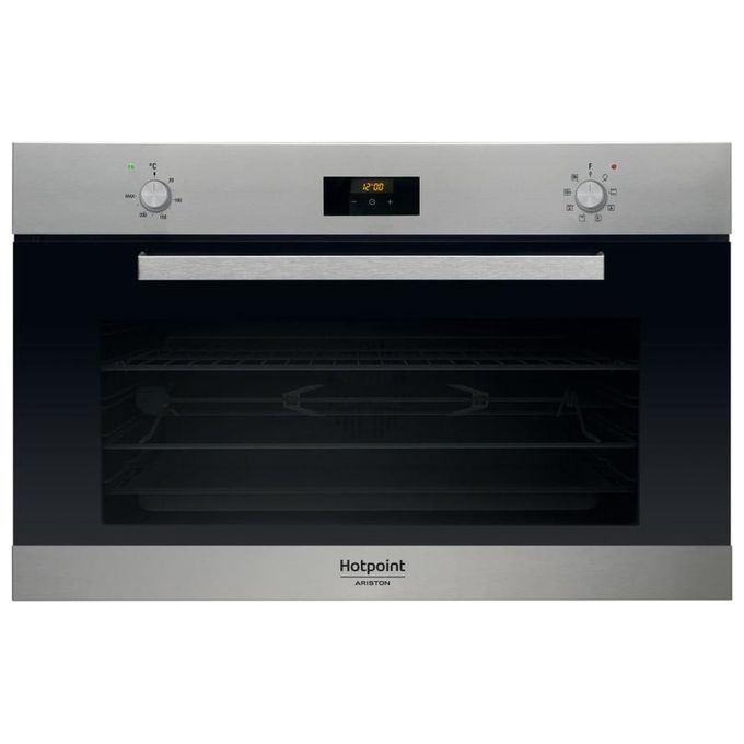 Hotpoint MS3 744 IX HA Forno Elettrico Ventilato 100 Litri Classe Energetica A Nero-Acciaio Inossidabile