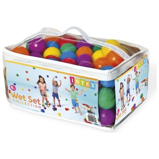 Intex Set Palline Color 6,5cm 100 Pezzi