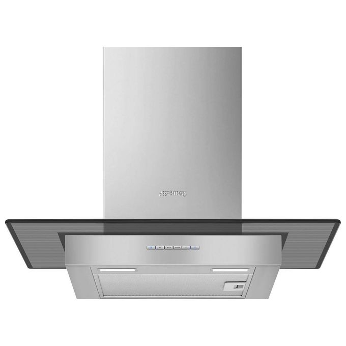 Smeg KBT600VE Cappa a Espulsione Decorativa Murale Estetica Universale Classe energetica B 3 Velocita' 60 cm Inox