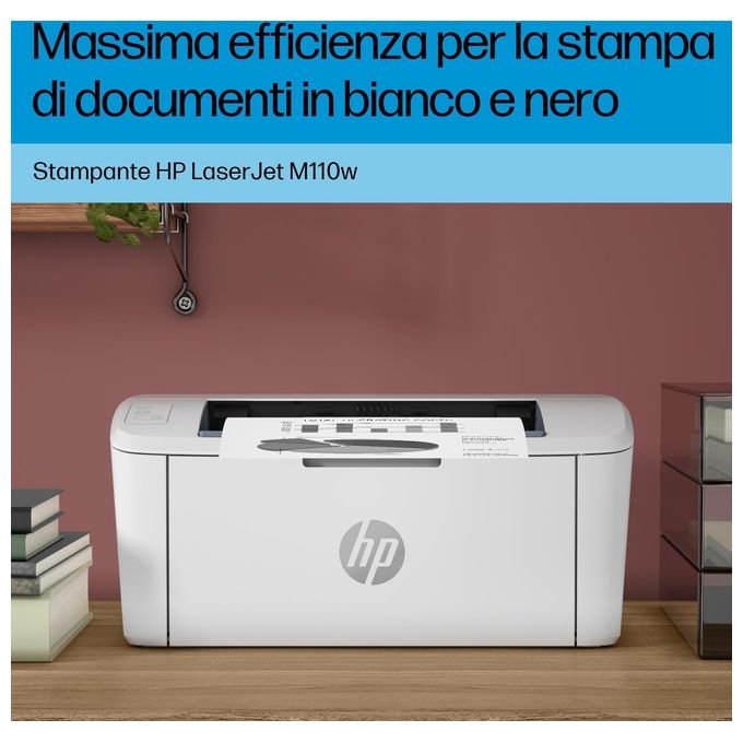 HP LaserJet M110w Stampante Laser A4 600x600 DPI Wi-Fi