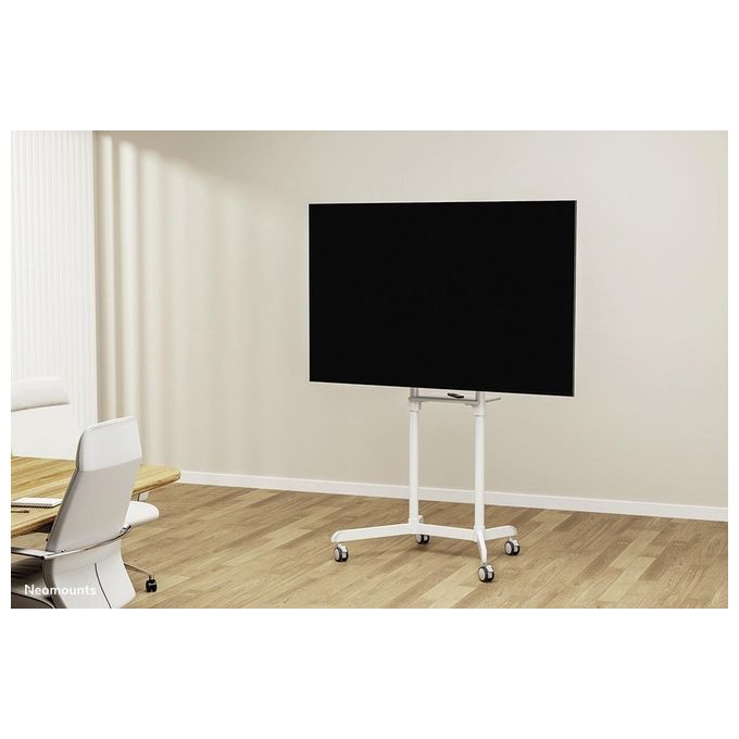 Newstar Mobile Flat Screen Floor Stand Height 160cm colore: Bianco